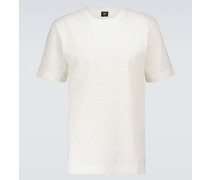 T-Shirt FF aus Baumwoll-Piqué