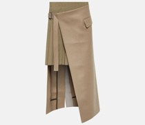 Sacai Midirock aus Wolle