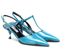 Prada Slingback-Pumps aus Leder