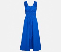 Proenza Schouler White Label Midikleid aus Popeline