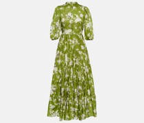 Erdem Maxikleid Dalia aus Baumwollpopeline