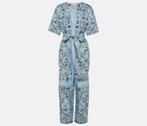 Bedruckter Jumpsuit aus Baumwolle