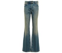 Courreges High-Rise Flared Jeans