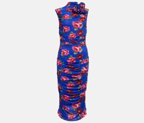 Magda Butrym Bedrucktes Midikleid