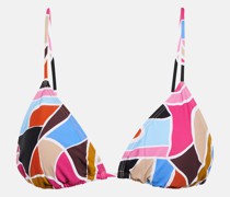 Bedrucktes Bikini-Oberteil Le Reve