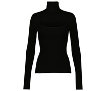 Dolce&Gabbana Rollkragenpullover aus Rippstrick