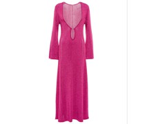 Dodo Bar Or Maxikleid Juna aus Metallic-Strick