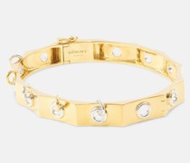 Armband Eyet aus 14kt Gelb- und Weissgold mit Diamanten