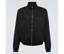 Kapuzenjacke aus Baumwoll-Jersey