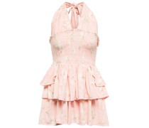 LoveShackFancy Minikleid Deanna aus Baumwolle