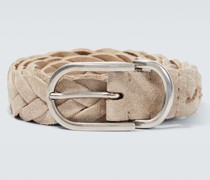 Brunello Cucinelli Guertel aus Veloursleder