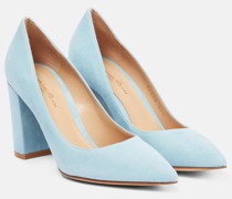 Pumps aus Veloursleder