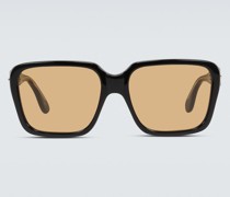 Gucci Eckige Sonnenbrille aus Acetat