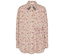Bedruckte Bluse aus Baumwolle