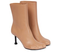 Balenciaga Ankle Boots Fetish aus Leder