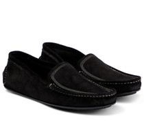 Toteme Loafers Car aus Veloursleder