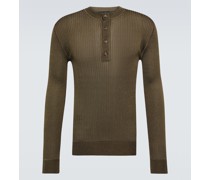 Dolce&Gabbana Langarmshirt aus Rippstrick