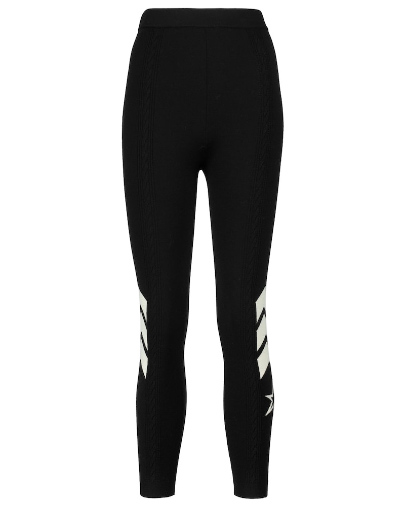 Perfect Moment Damen Perfect Moment Leggings Cable Underwear mit Wollanteil
