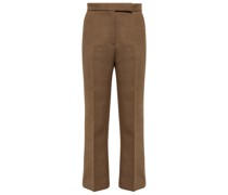 Toteme Cropped-Hose aus Wolle