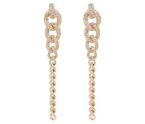 Shay Jewelry Ohrringe Gradual Drop Link aus 18kt Gold mit Diamanten