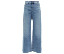 7 For All Mankind High-Rise Wide Jeans Zoey