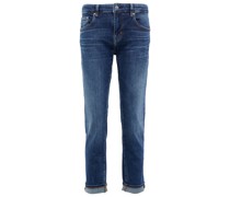 AG Jeans Mid-Rise Slim Jeans Ex-Boyfriend