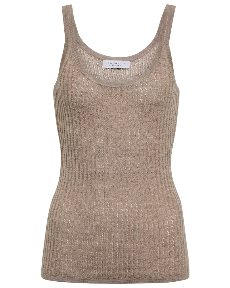 Gabriela Hearst Damen Gabriela Hearst Tanktop Graham aus Kaschmir und Seide Gabriela Hearst Damen Gabriela Hearst Tanktop Graham aus Kaschmir und Seide
