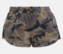 Shorts Power Shiny Netz