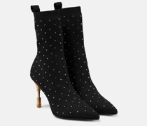 Verzierte Ankle Boots Moneta