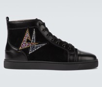 Christian Louboutin High-Top-Sneakers Lou Oui