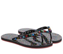 Christian Louboutin Zehensandalen Loubi Flip