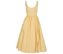 Alexander McQueen Midikleid aus Gabardine