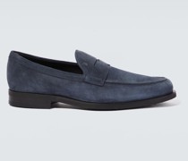 Loafers aus Veloursleder