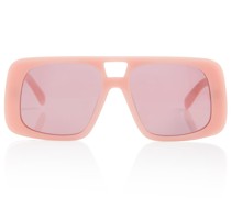 Eckige Oversize-Sonnenbrille