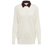 Emilia Wickstead Polo-Pullover Hal aus einem Wollgemisch