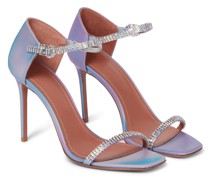 Amina Muaddi Verzierte Sandalen Ursina