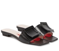 Roger Vivier Pantoletten aus Leder