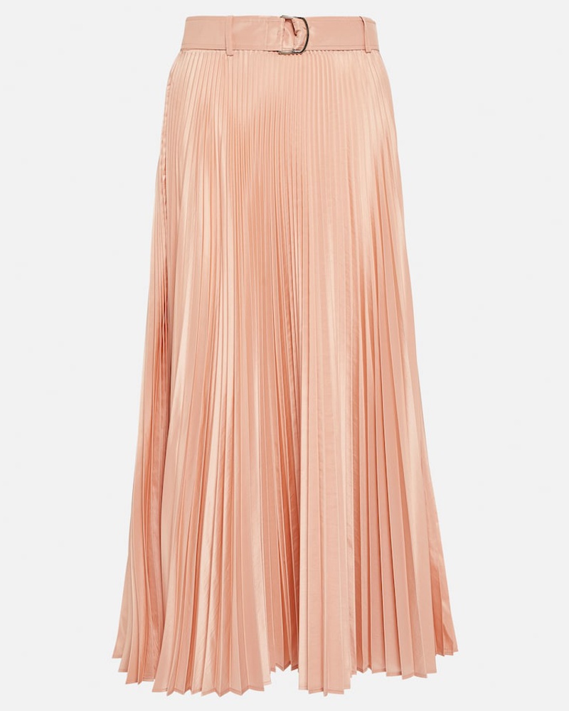 Max Mara Damen Max Mara Midirock aus einem Seidengemisch