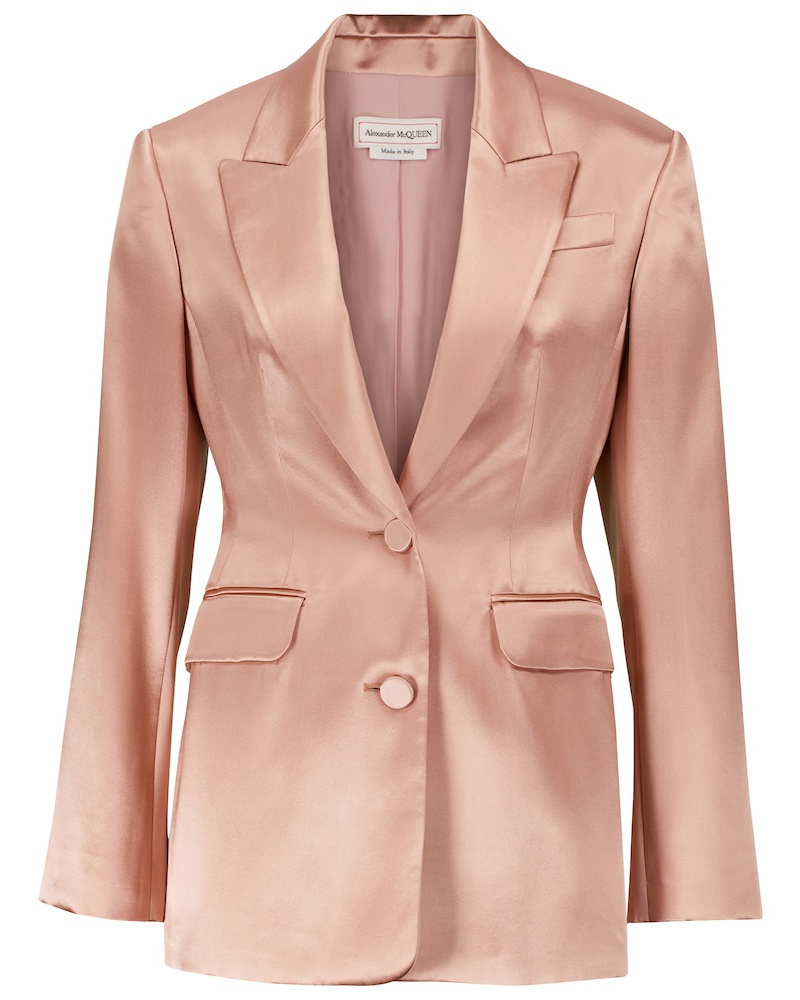 Alexander McQueen Damen Alexander McQueen Blazer aus Satin