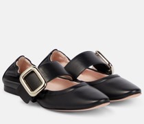 Roger Vivier Ballerinas Soft Choc Babies aus Leder