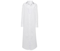 Hemdblusenkleid aus Baumwollpopeline
