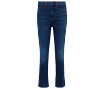 High-Rise Slim Cropped Jeans Carly