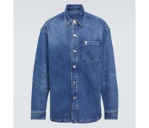 Ami Paris Hemdjacke Ami de Cour aus Denim