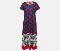 La DoubleJ Midikleid Sporty Swing aus Baumwolle