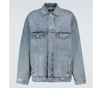 Balenciaga Bestickte Jeansjacke