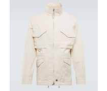 Snow Peak Jacke aus einem Baumwollgemisch