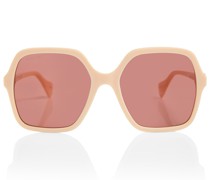 Gucci Eckige Oversize-Sonnenbrille
