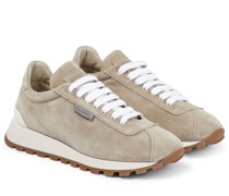 Sneakers aus Veloursleder