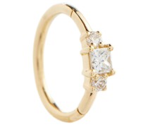 Maria Tash Einzelner Ohrring aus 18kt Gelbgold mit Diamanten