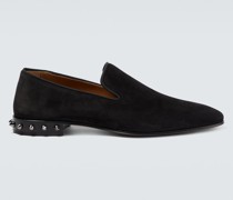 Christian Louboutin Loafer Marquees aus Veloursleder